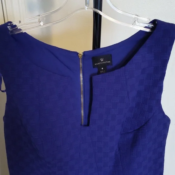 Worthington royal blue dress - Picture 2 of 8